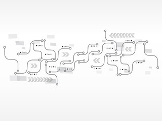 Network technology background.Vector illustration EPS10