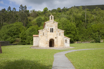 facade of San Salvador Valdedios monastery