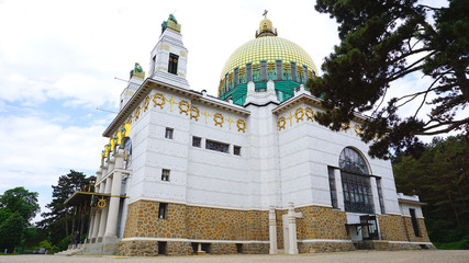 Obraz premium steinhof church architecture in Vienna