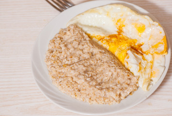 oatmeal with egg