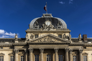 Ecole Militaire (Military School, 1750), Champ de Mars in Paris