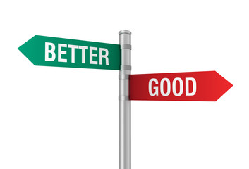 Obraz premium good better