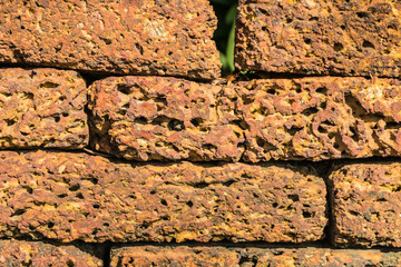 Weathered nature stone block
