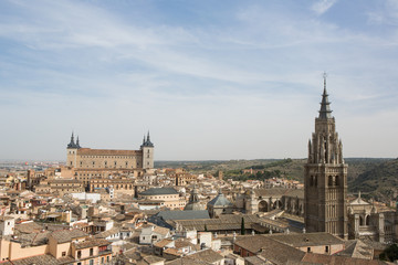 Fototapeta na wymiar Toledo View, Spain