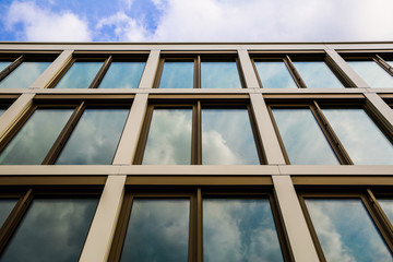 windows and sky