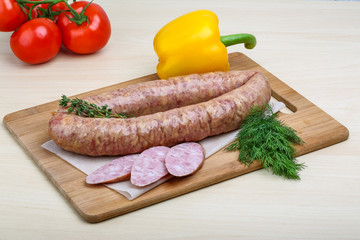 Smoked sausages
