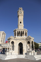 Fototapeta na wymiar Izmir clock tower
