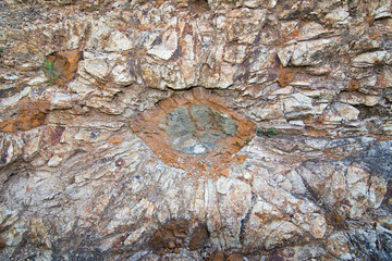 Stone Sun - Stone Eye - unique geological formation