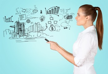 Social, media, network.