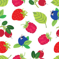 Berries background