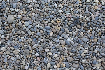 Hintergrund aus Kieselsteinen