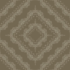 Abstract seamless lace pattern