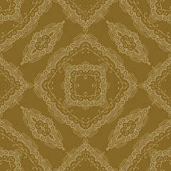 Abstract seamless lace pattern