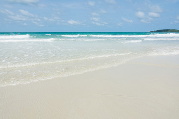 Fototapeta premium Beautiful beach sea