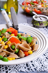 Pasta with vegetables
