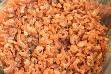 dried shrimp background