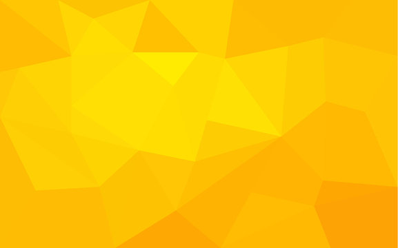 Yellow triangle structure abstract background