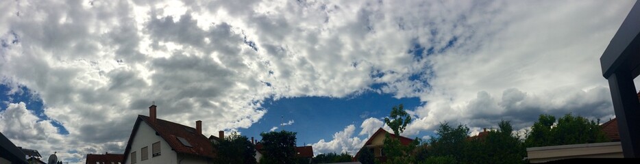 Fototapeta na wymiar Cloudy Sky panorama