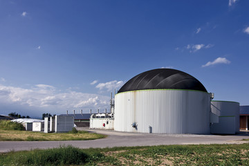 Biogasanlage zur Energiegewinnung