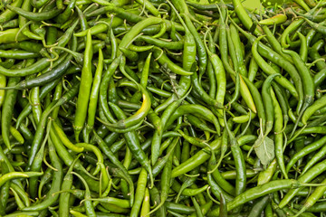 Green peppers