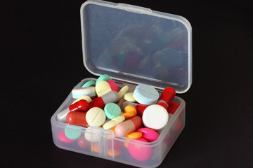 Overflowing pillbox .