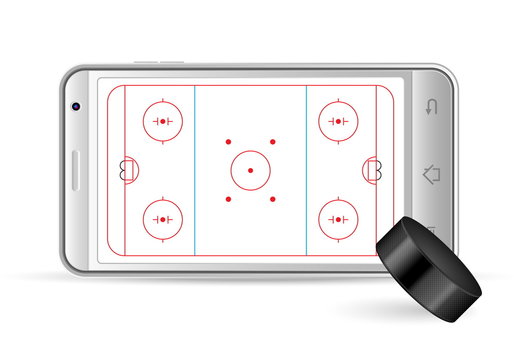 smart phone hockey