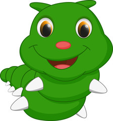 cute caterpillar cartoon