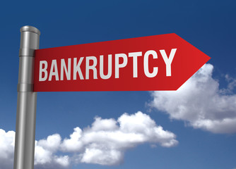 bankruptcy sign