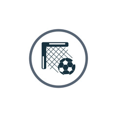 Football goal icon