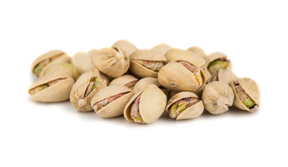 Heap of salted pistachio