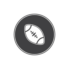 American football ball icon