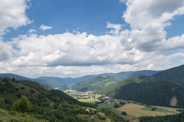 Fototapeta premium village alsacien