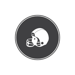 American football helmet icon