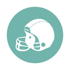 American football helmet icon