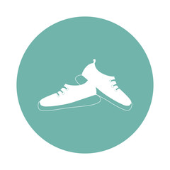Sneakers paair icon