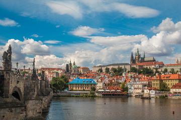 Fototapeta na wymiar The Prague Castle