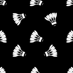 Obraz premium Badminton shuttlecock icon