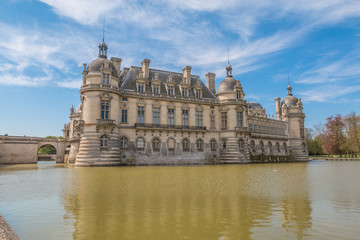Fototapeta na wymiar Chateau Chantilly in France