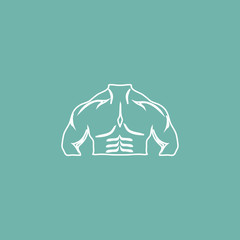 Bodybuilder icon