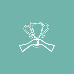 Winner cup icon