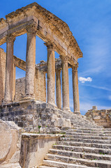 Tunisia, Dougga, Roman Temple