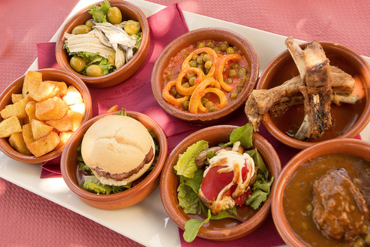 Tapas in Andalucia (Spain)