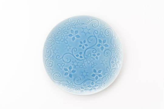 dish isolated on white background