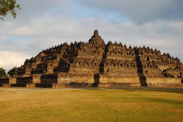 Cercles muraux Monument Ancient Buddhist temple, the Borobodur, Java, Indonesia