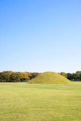 Silla tombs in Gyeongju