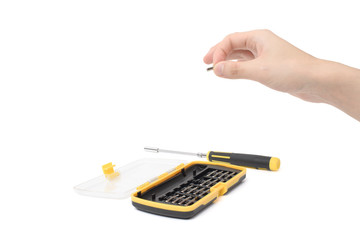 hand hold variable screwdriver