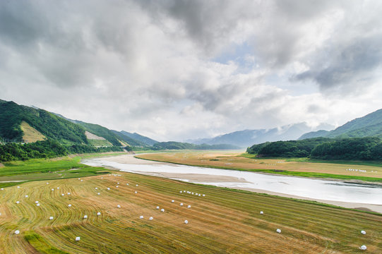 Landscape Of Soyang River