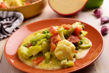 Vegetable gratin