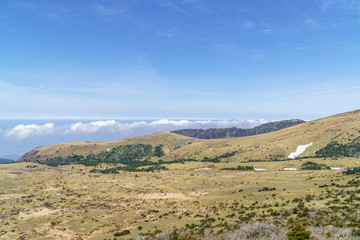 Obraz premium Plateau View from Witse-Oreum in Yeongsil