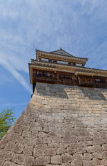 Minami-Sumi (South Corner) Turret of Matsuyama castle, Japan